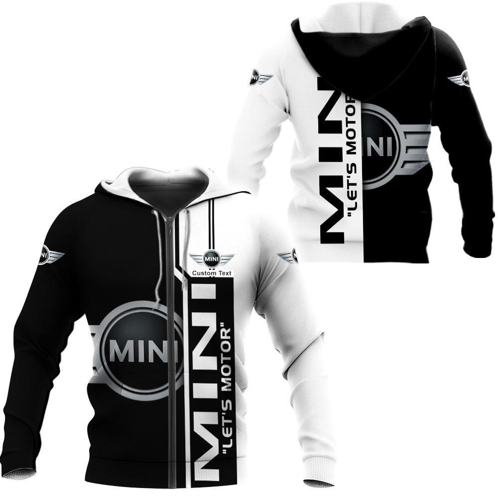 Mini 3D Apparel Zip Hoodie,Pant,Polo, Button Hawaii Shirt Personalized