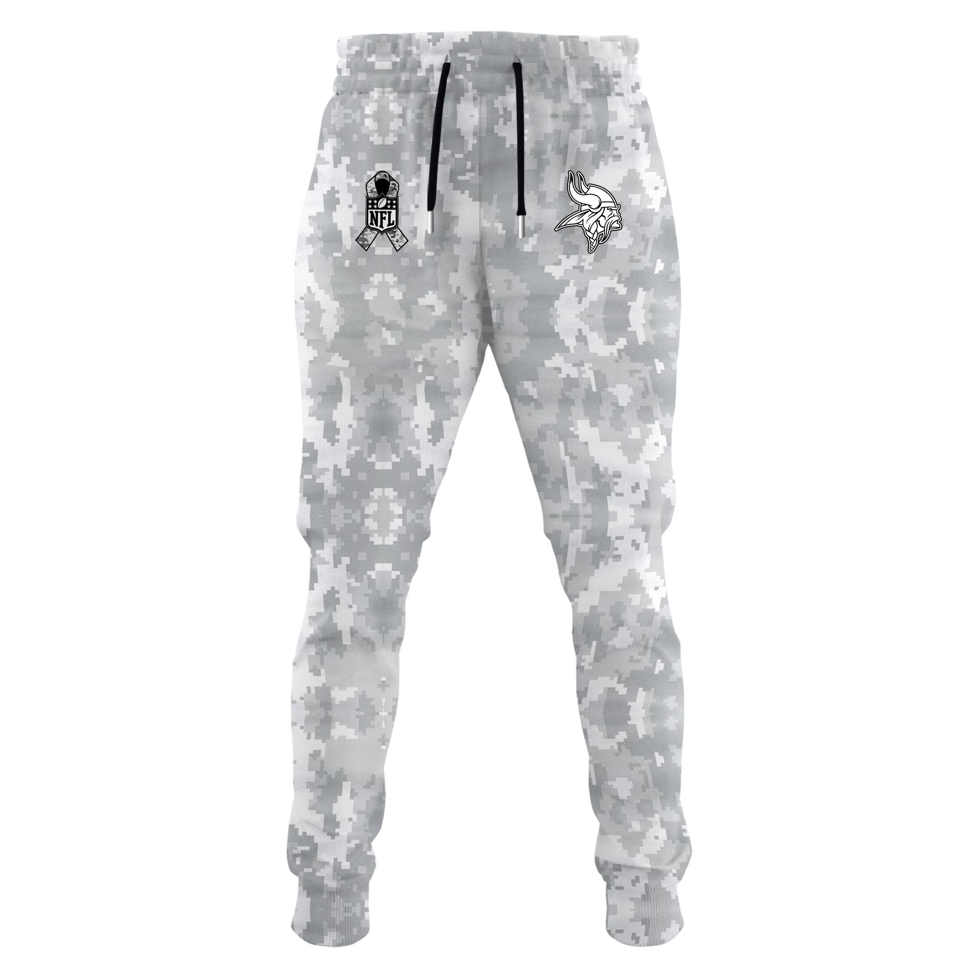 Minnesota Vikings Arctic Camo Salute to Service Club Hoodie Edition