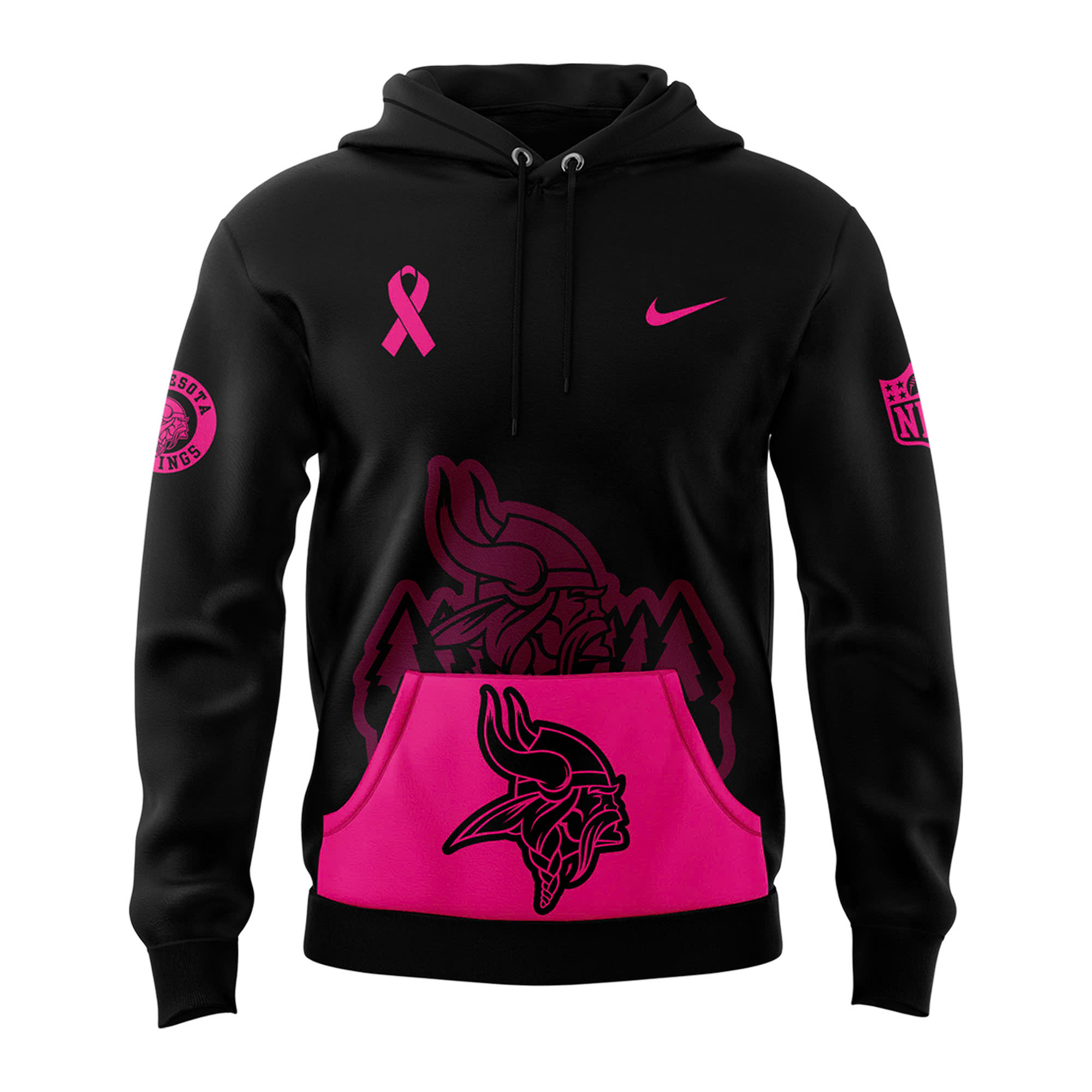 Minnesota Vikings Crucial Catch Club Pullover Hoodie