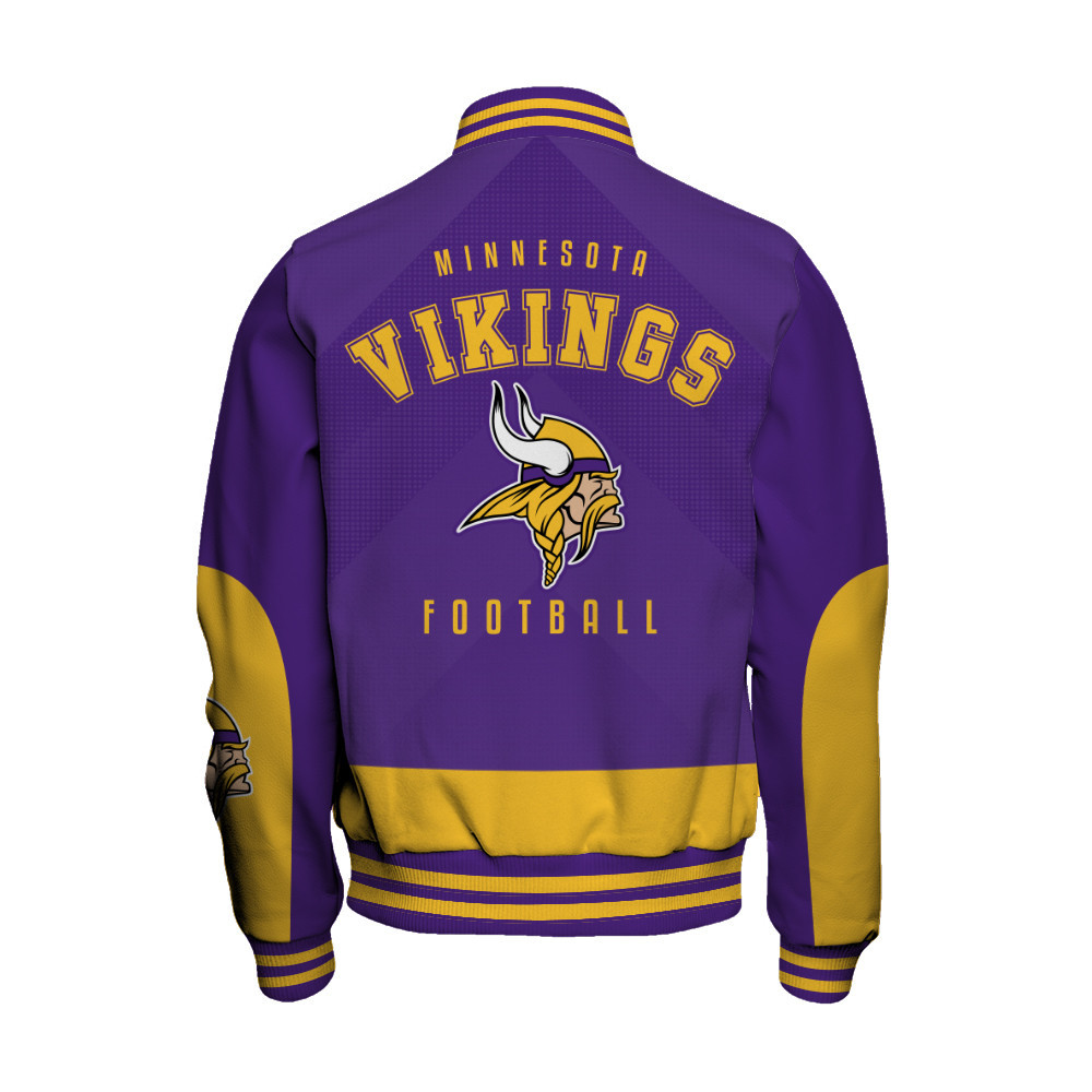 Minnesota Vikings - Stay Ahead Of The Trend Unisex Varsity Jacket