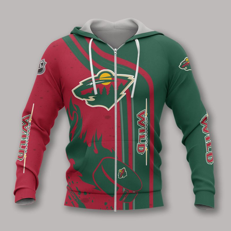 Minnesota Wild All Over Print Caftan3892