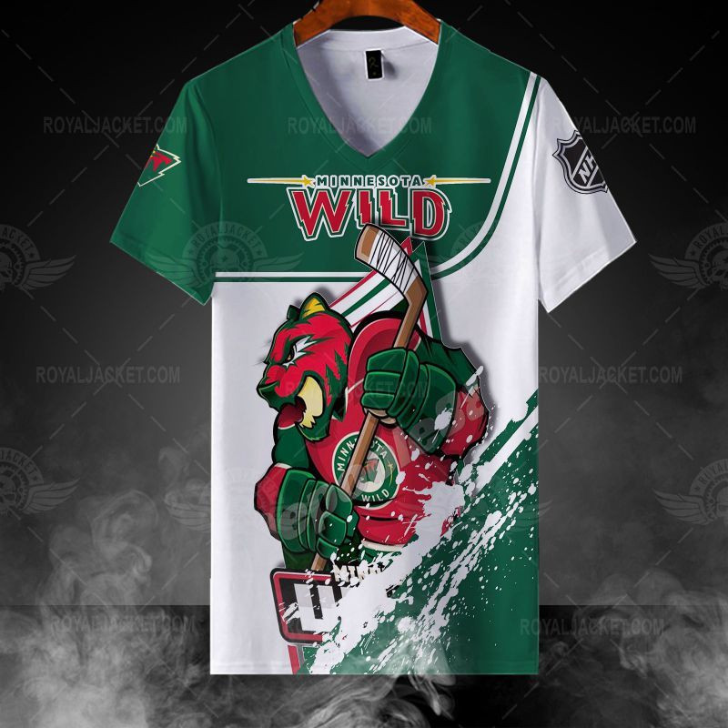 Minnesota Wild Printing T-Shirt, Polo, Hoodie, Zip, Bomber 3126