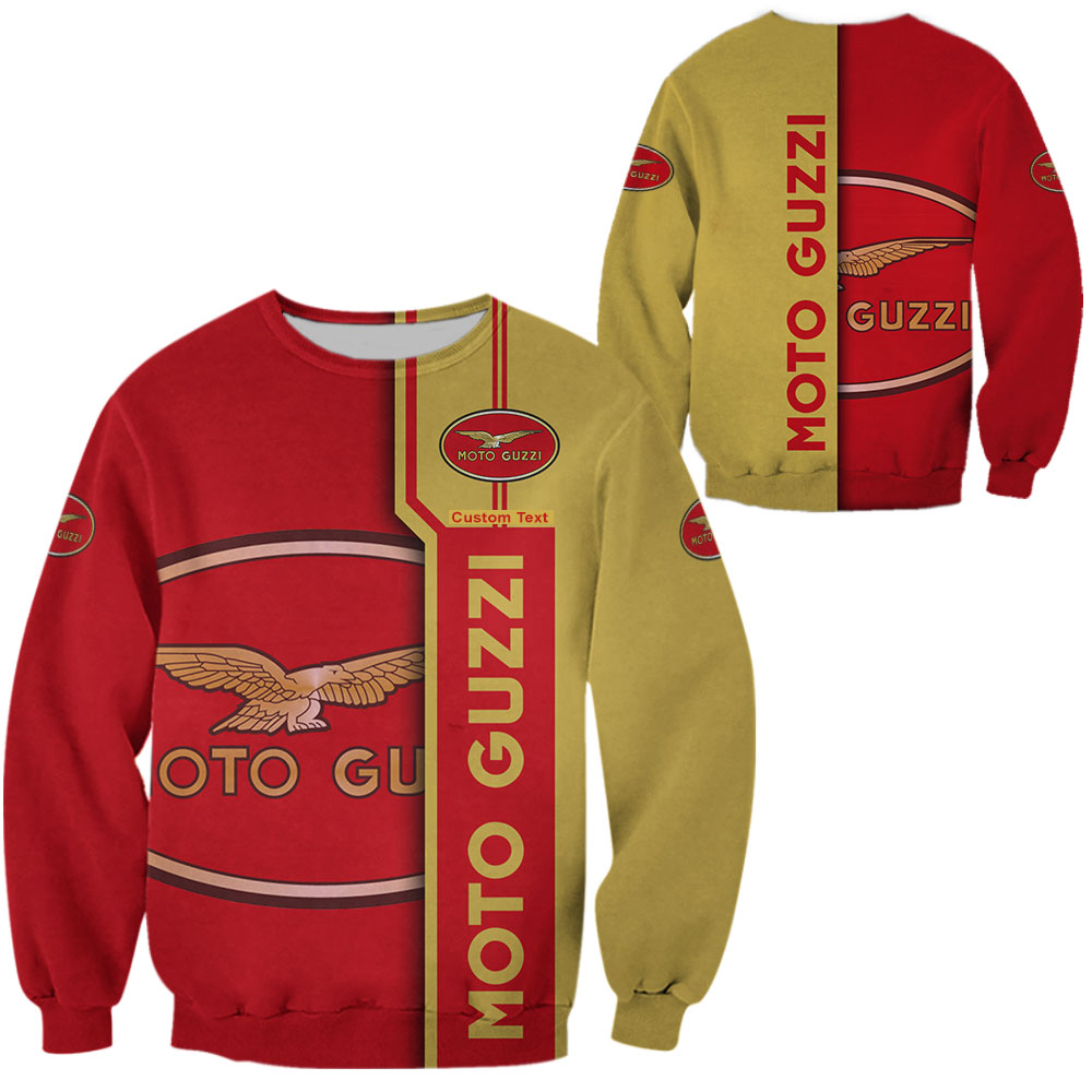 Moto Guzzi 3D Apparel Zip Hoodie,Pant,Polo, Button Hawaii Shirt Personalized