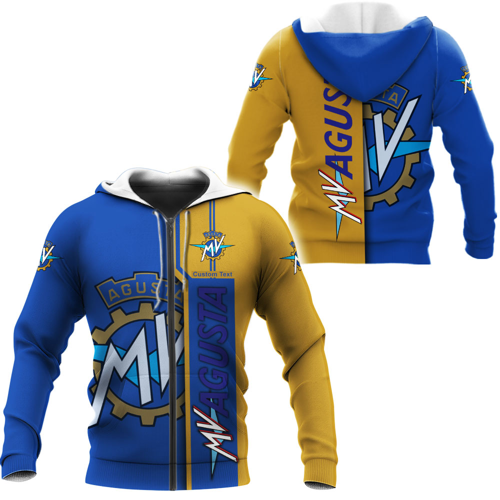 MV Agusta 3D Apparel Zip Hoodie,Pant,Polo, Button Hawaii Shirt Personalized