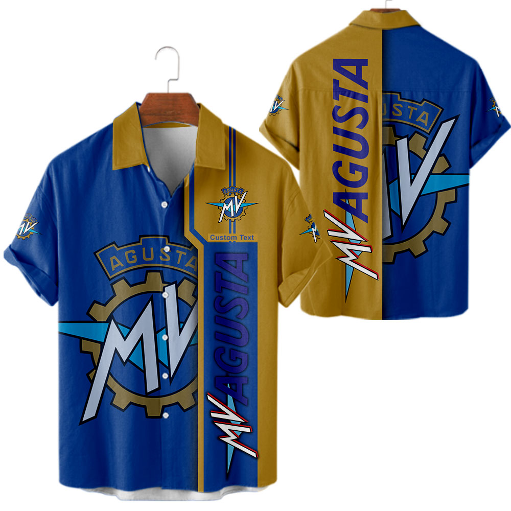 MV Agusta 3D Apparel Zip Hoodie,Pant,Polo, Button Hawaii Shirt Personalized
