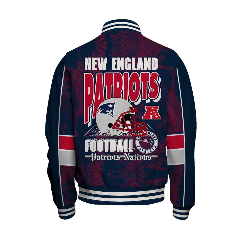 New England Patriots - Cheering Symbols Unisex Varsity Jacket