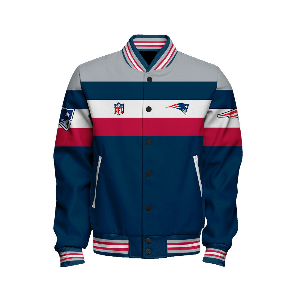 New England Patriots - Fire Burning Opponents Unisex Varsity Jacket