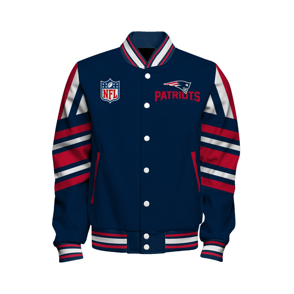 New England Patriots - Immortal Faith Unisex Varsity Jacket