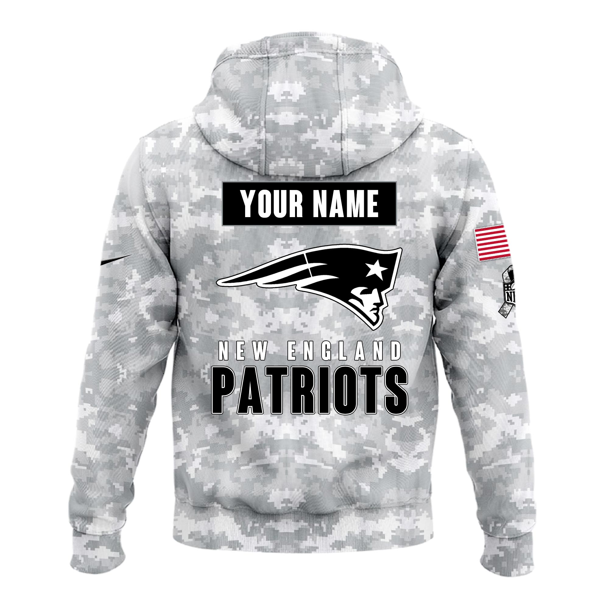 New England Patriots Veterans Day Hoodie