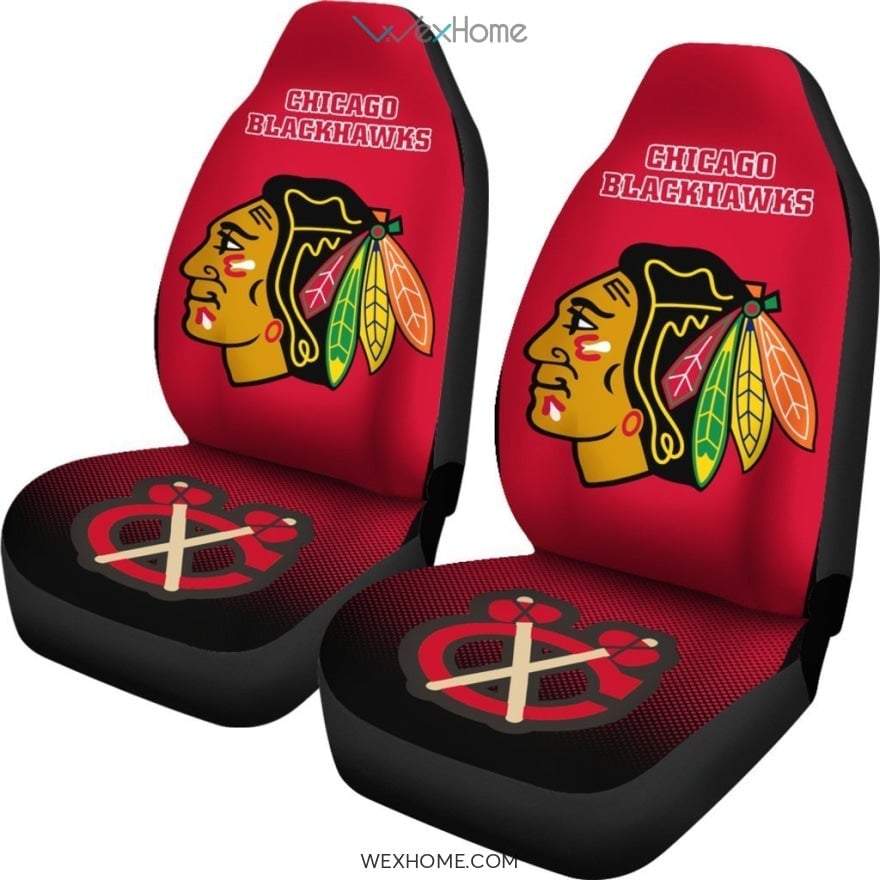 New Fashion Fantastic Chicago Blackhawks Car Seat Covers Unique Car Gift 2021