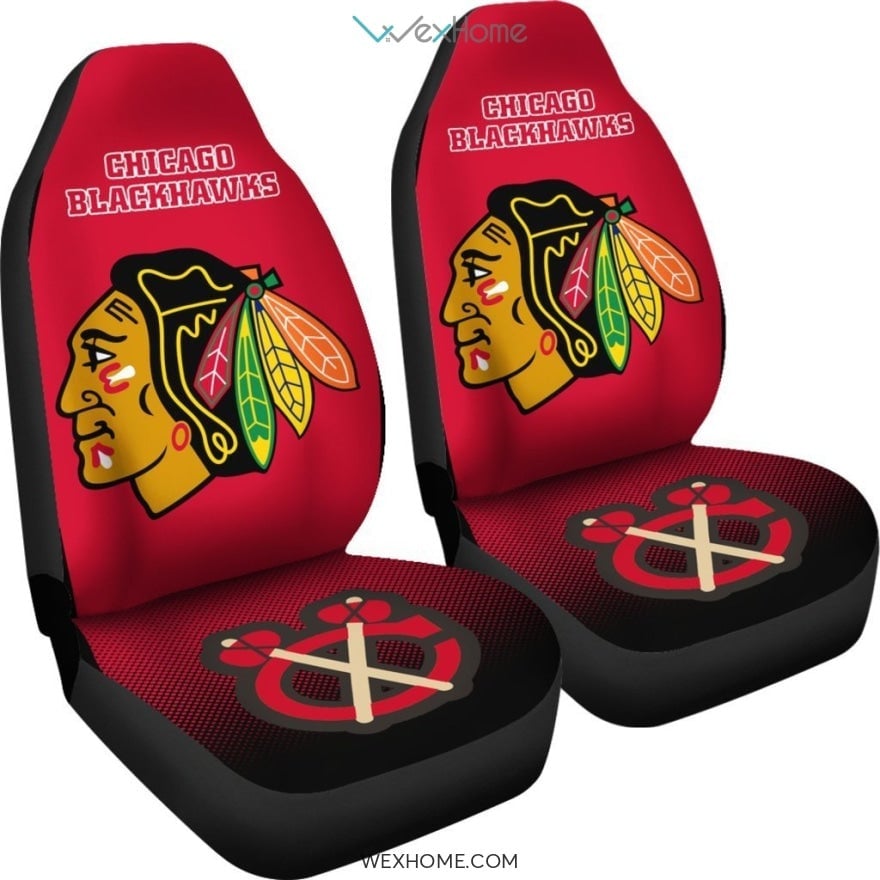 New Fashion Fantastic Chicago Blackhawks Car Seat Covers Unique Car Gift 2021