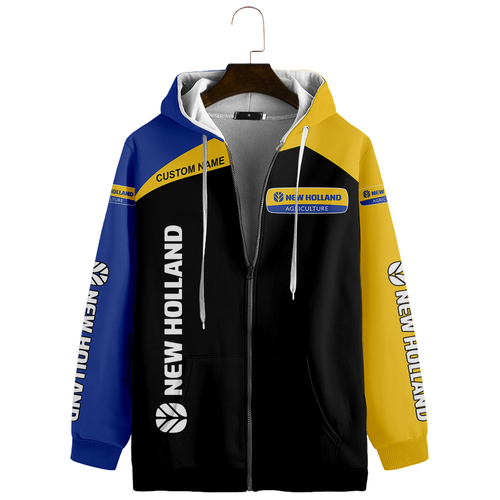 New Holland Agriculture Full Printing T-Shirt, Hoodie, Zip, Bomber, Button Shirt