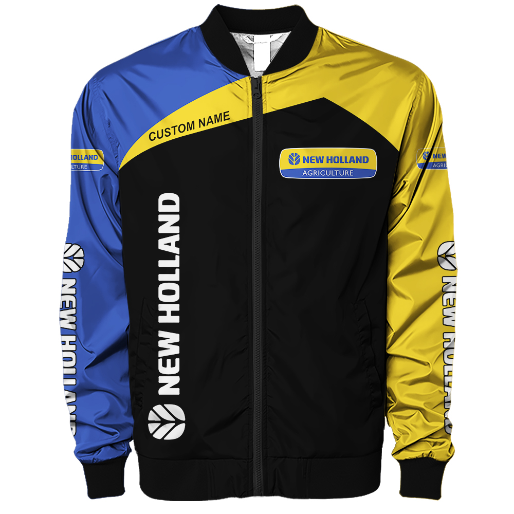 New Holland Agriculture Full Printing T-Shirt, Hoodie, Zip, Bomber, Button Shirt