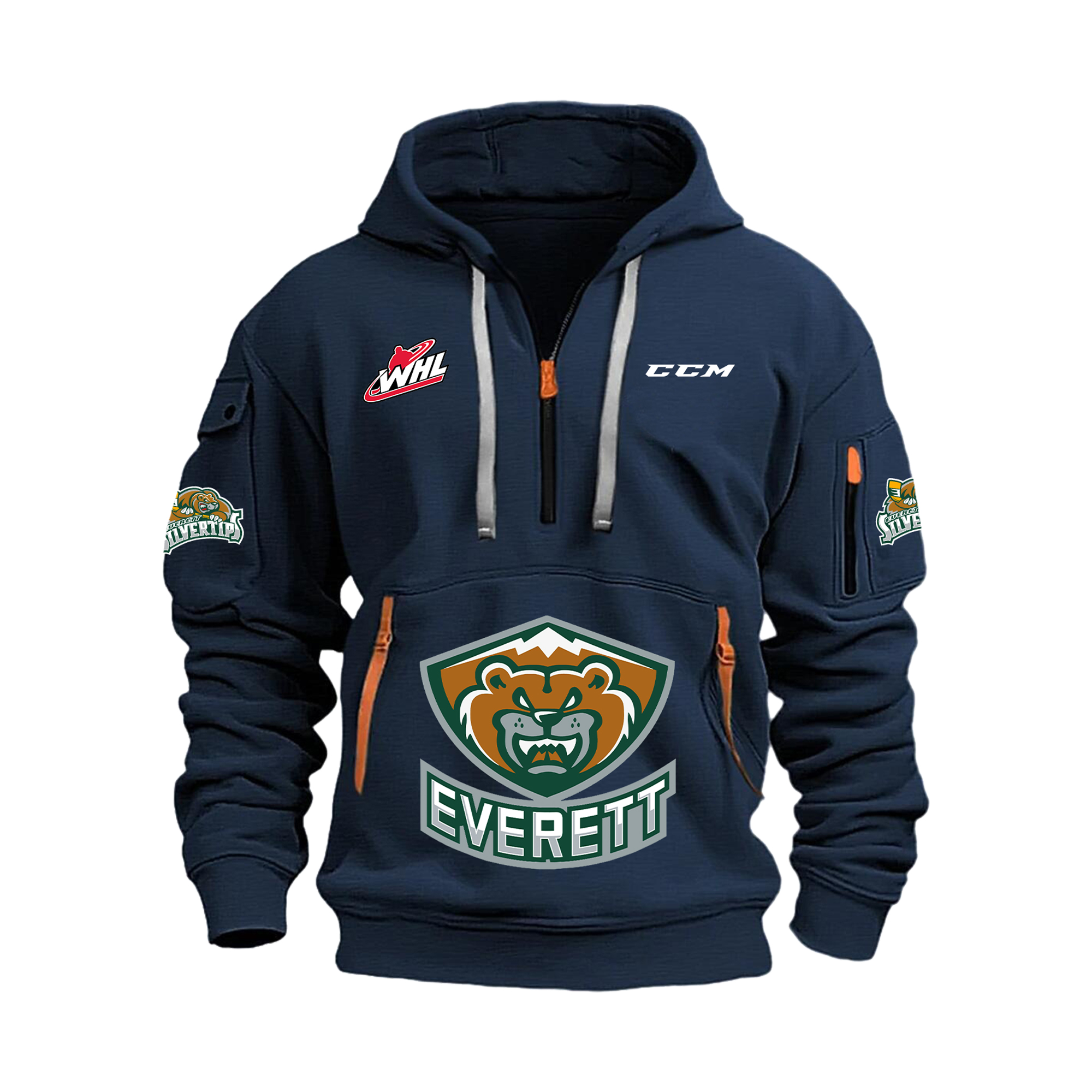 New Hoodie Everett Silvertips 2024
