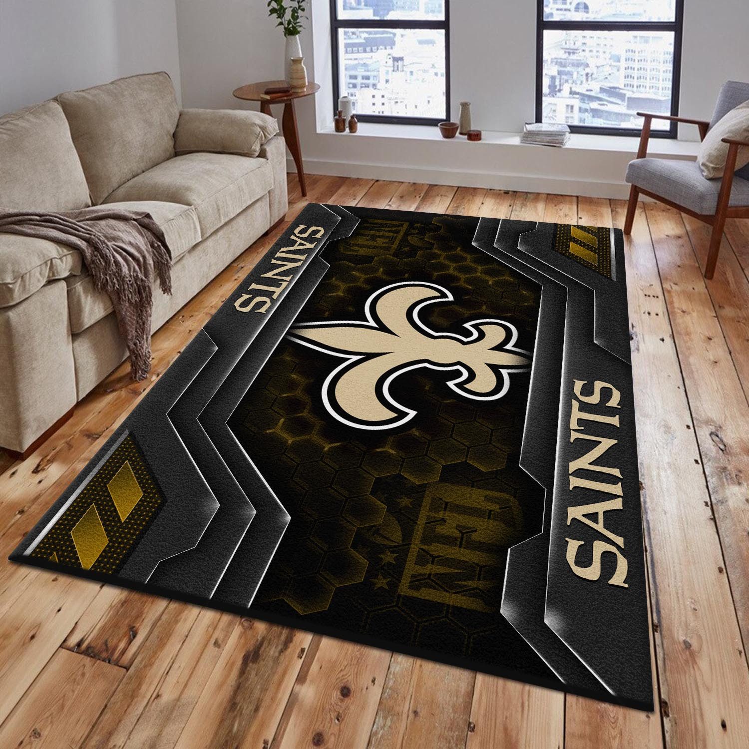 New Orleans Saints Area Rugs 0576