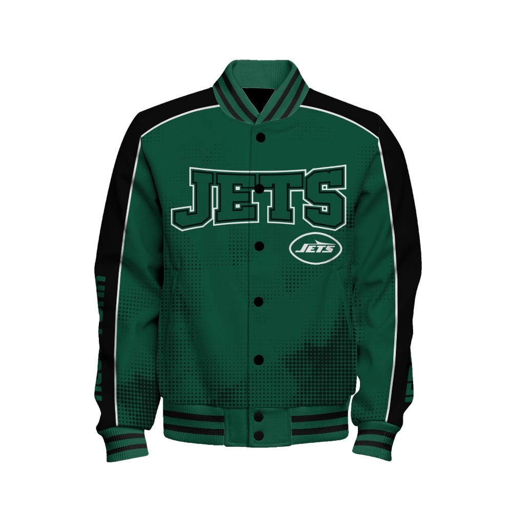 New York Jets - Heart Beats In Unison Unisex Varsity Jacket