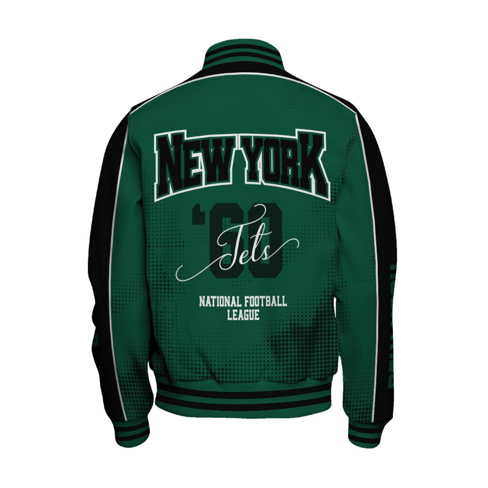 New York Jets - Heart Beats In Unison Unisex Varsity Jacket