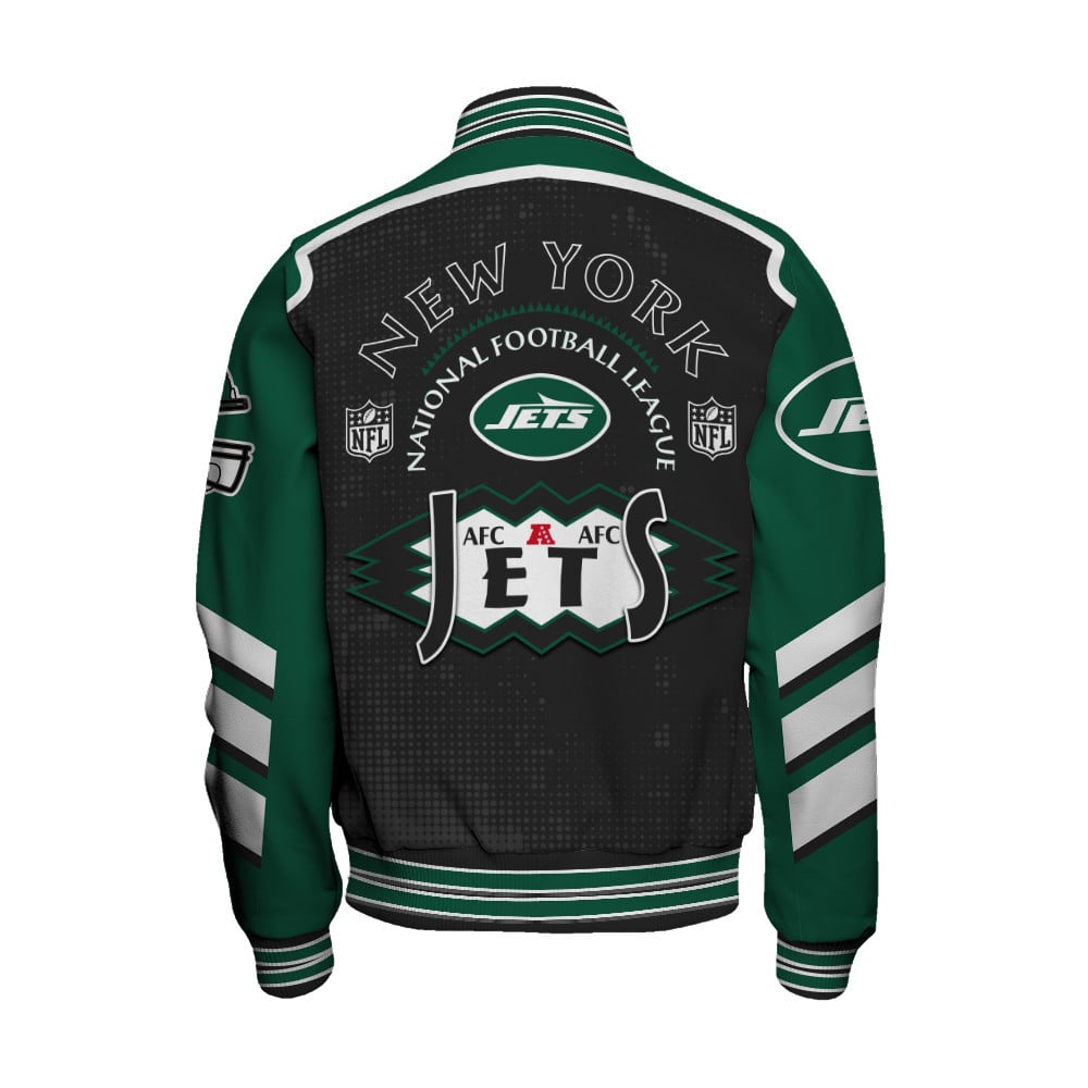 New York Jets - Relentless Determination Unisex Varsity Jacket