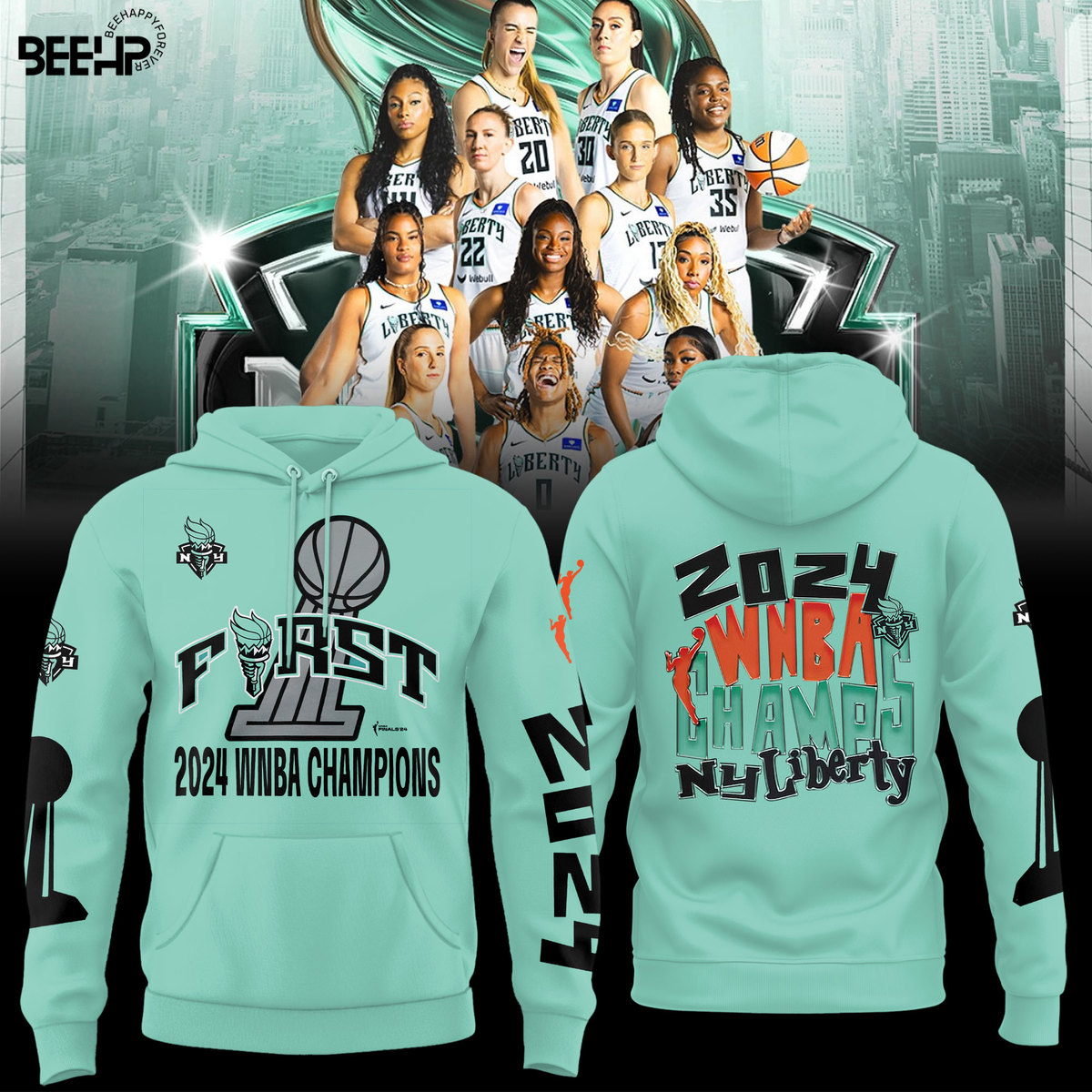 New York Liberty WNBA Finals Champions Shirt