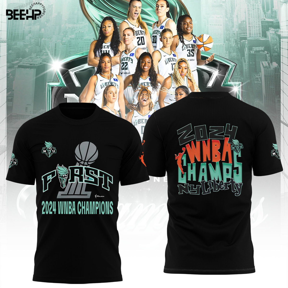 New York Liberty WNBA Finals Champions Shirt