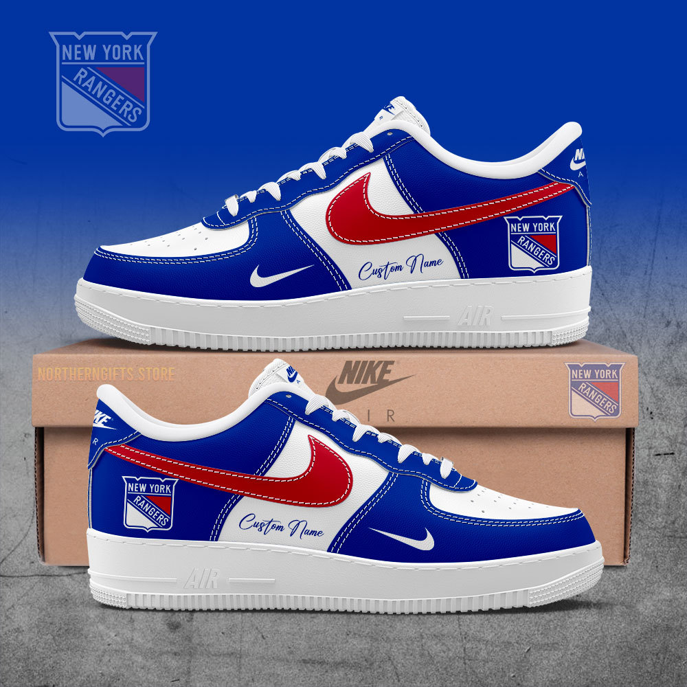 New York Rangers Custom Name For Fans Shoes -SP03052407ID10DS10