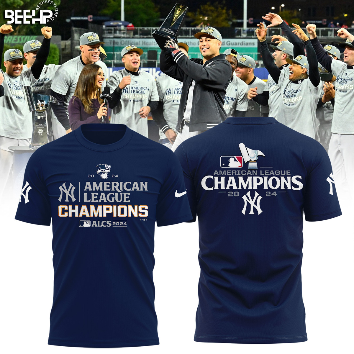 New York Yankees American League Champions Shirt