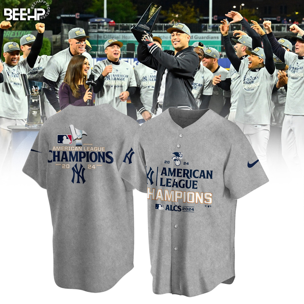New York Yankees American League Champions Shirt