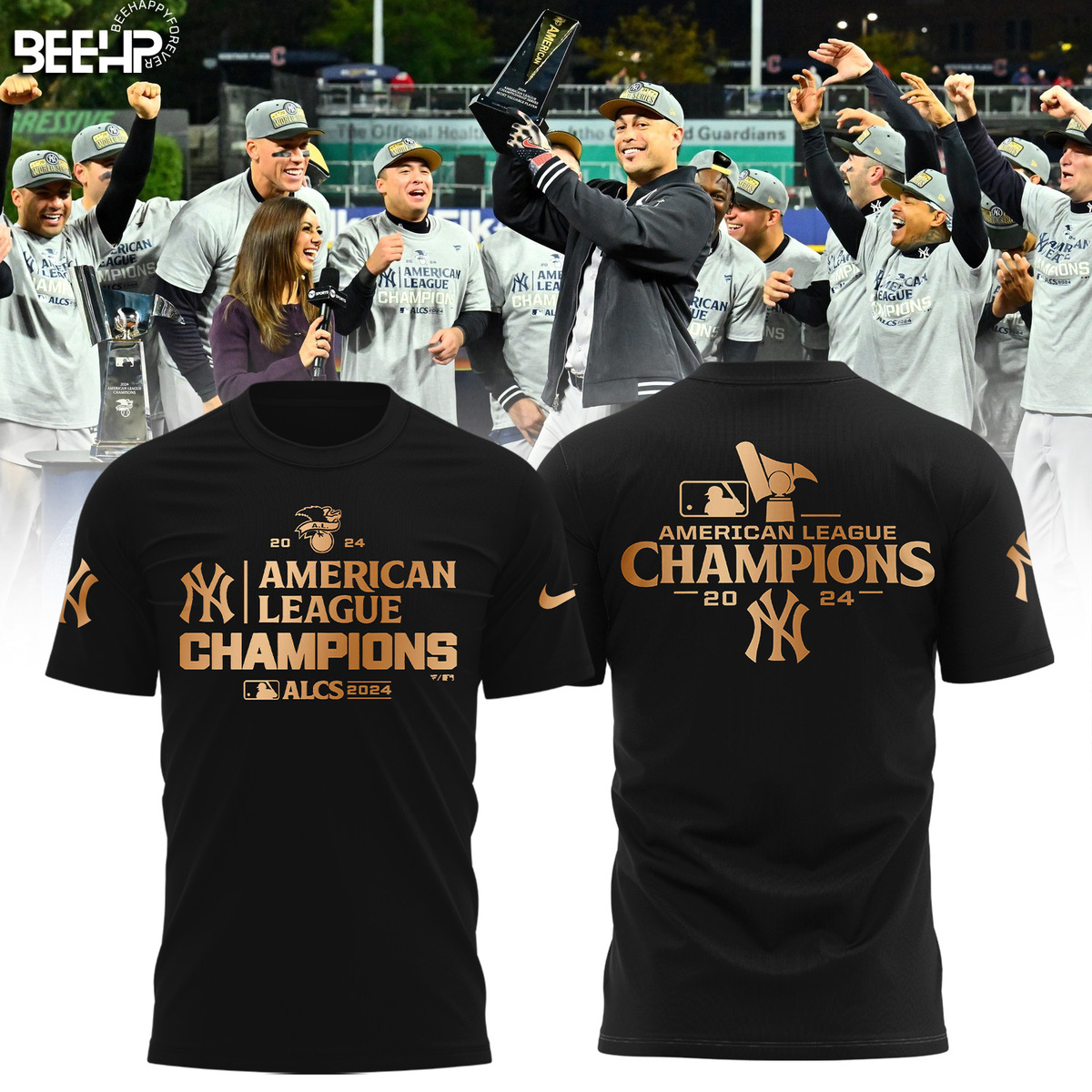 New York Yankees American League Champions Shirt