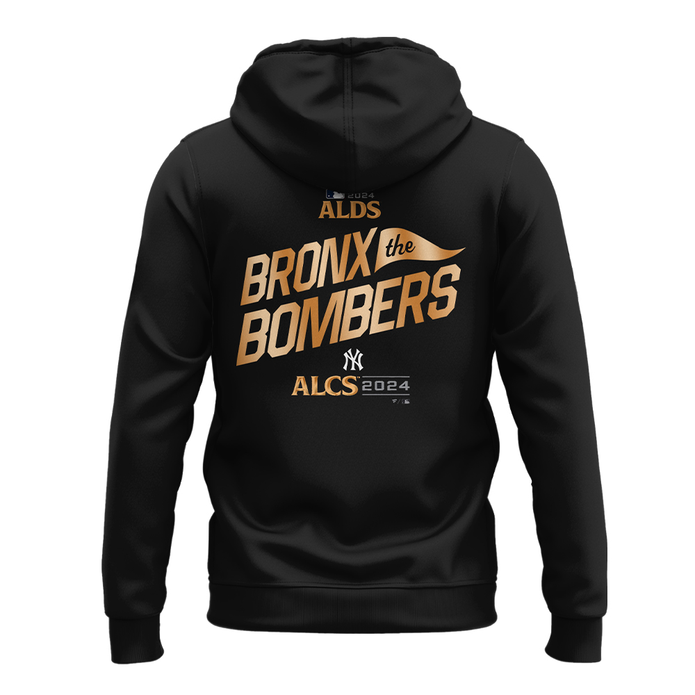 New York Yankees Black National League Division Champions Locker Room Hoodie