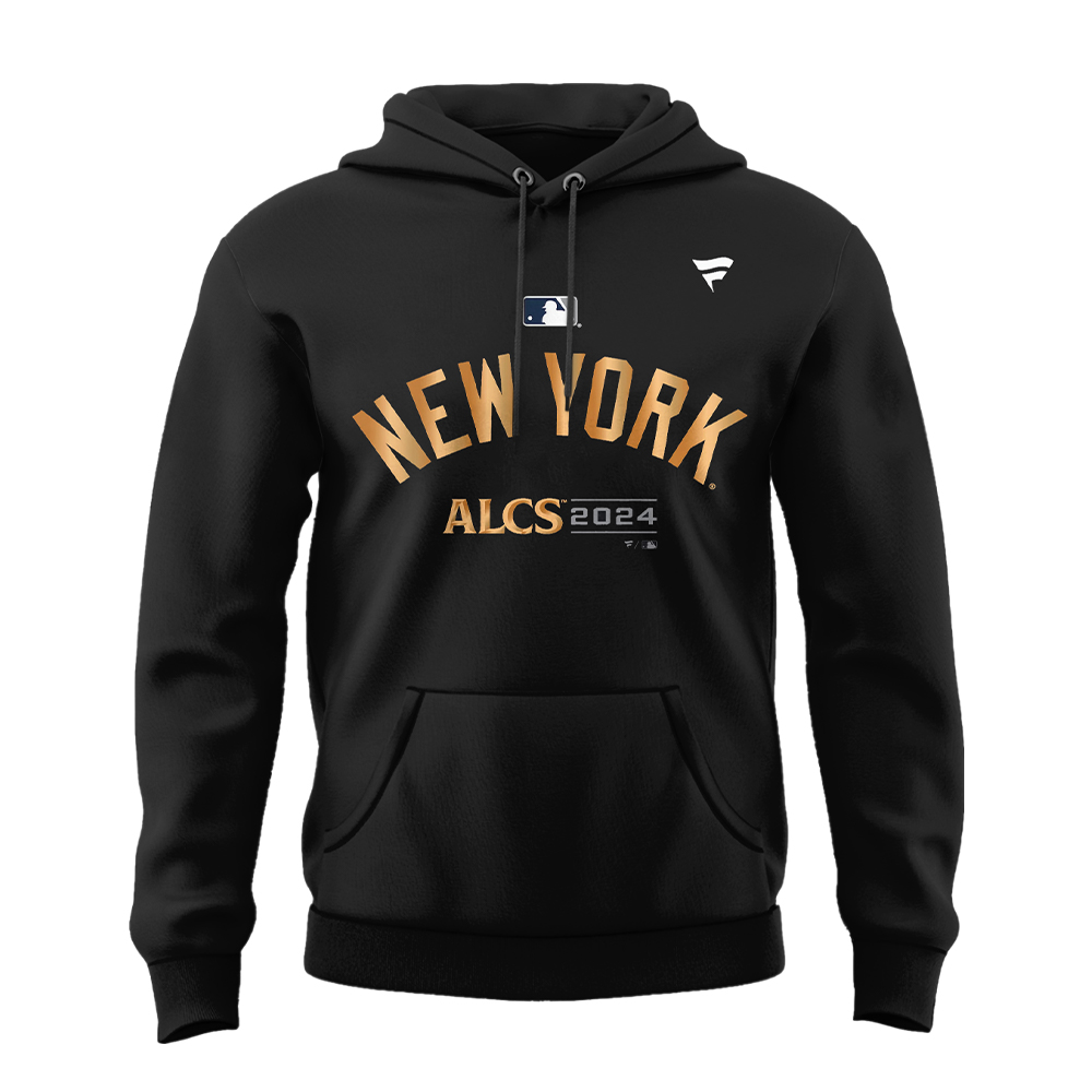 New York Yankees Black National League Division Champions Locker Room Hoodie