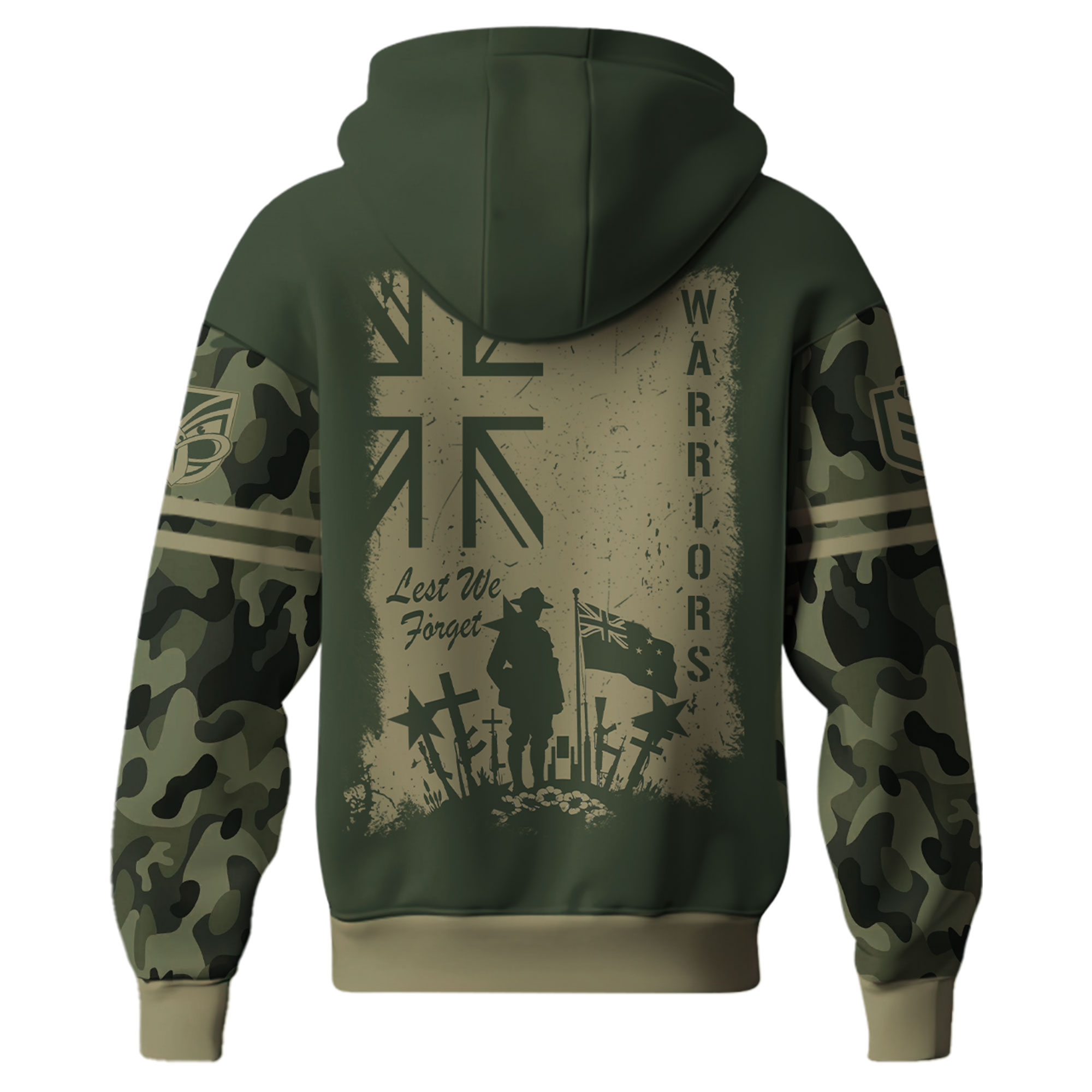 New Zealand Warriors x Anzac Day Hoodie 2025
