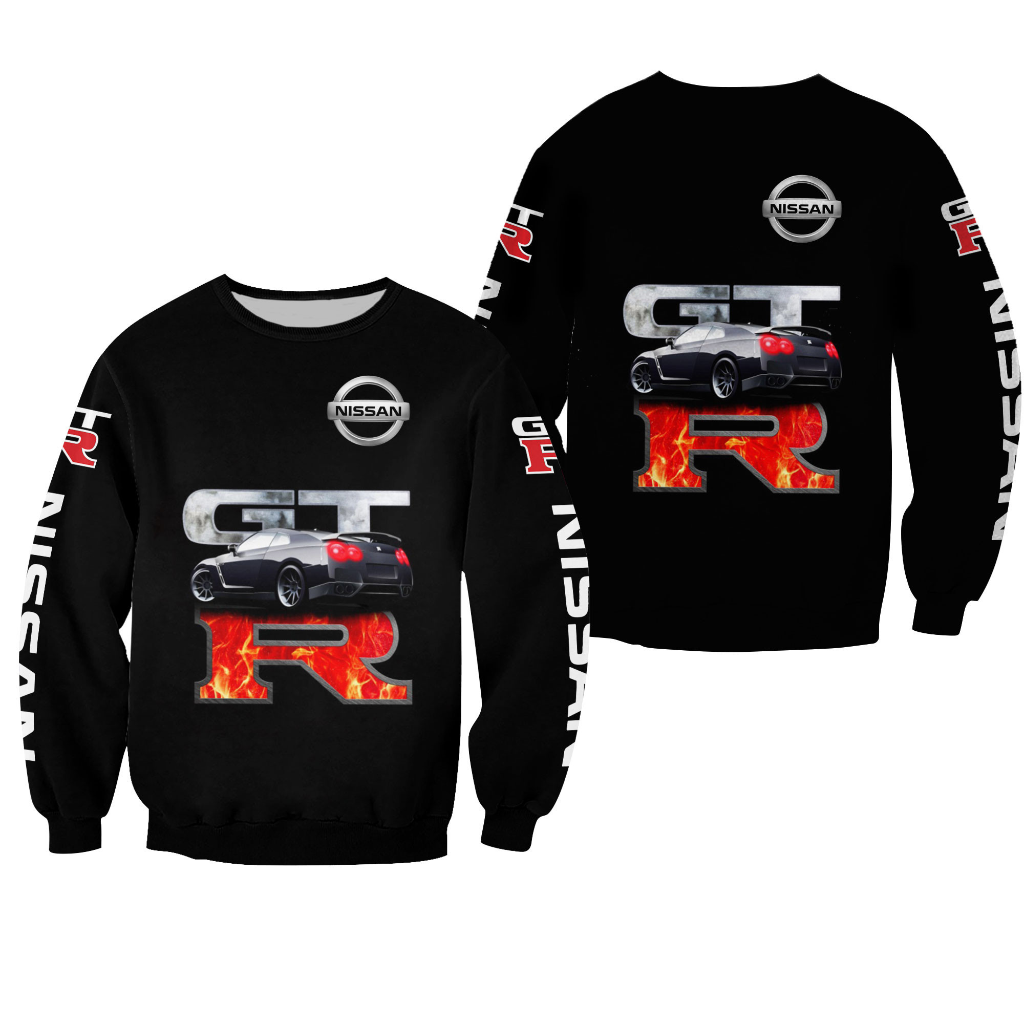 Nissan Gtr Classic 3D Over Printed