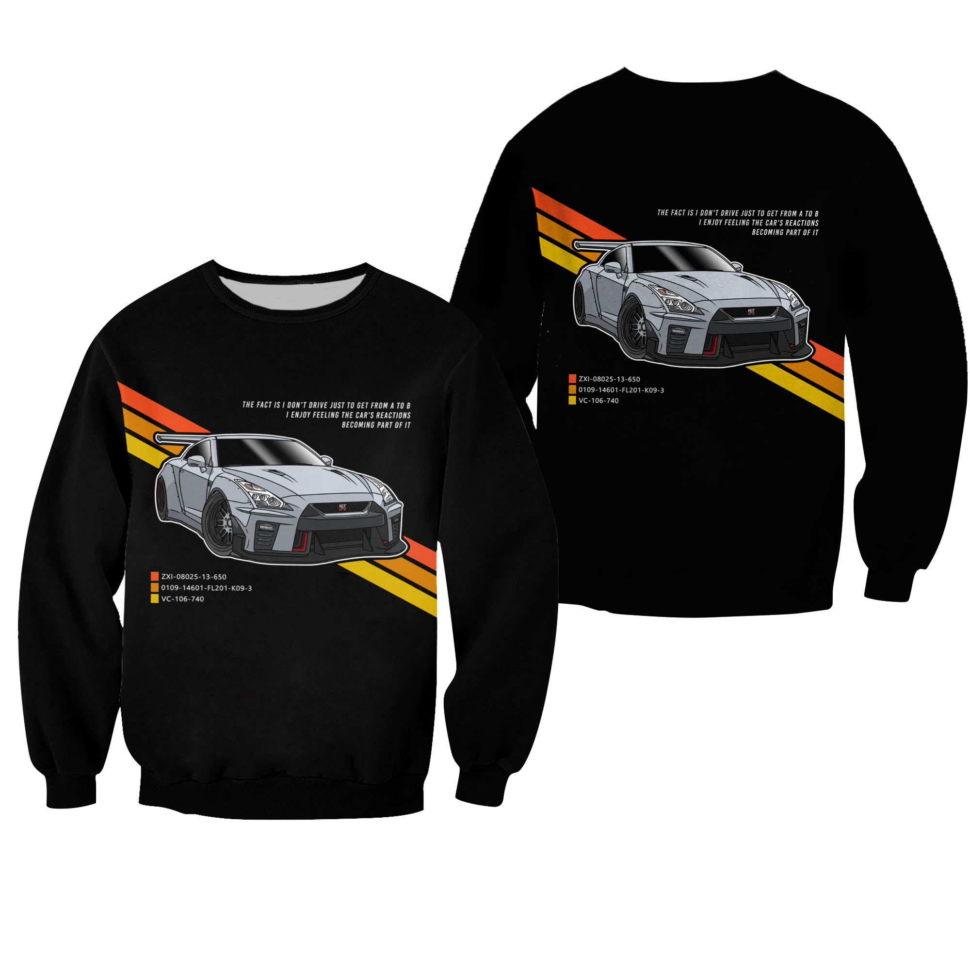 Nissan Gtr Classic 3D Over Printed