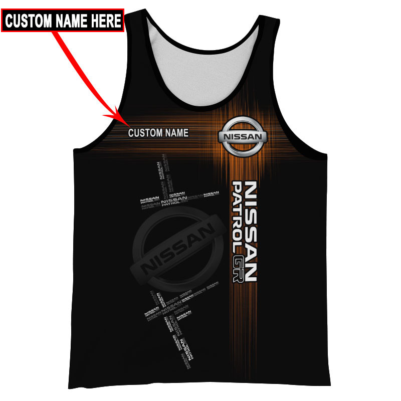 Nissan Patrol Tshirt, sweatshirt, Polo, Hawaiian, Hoodie 3D Apparel Full Printing Custom Name