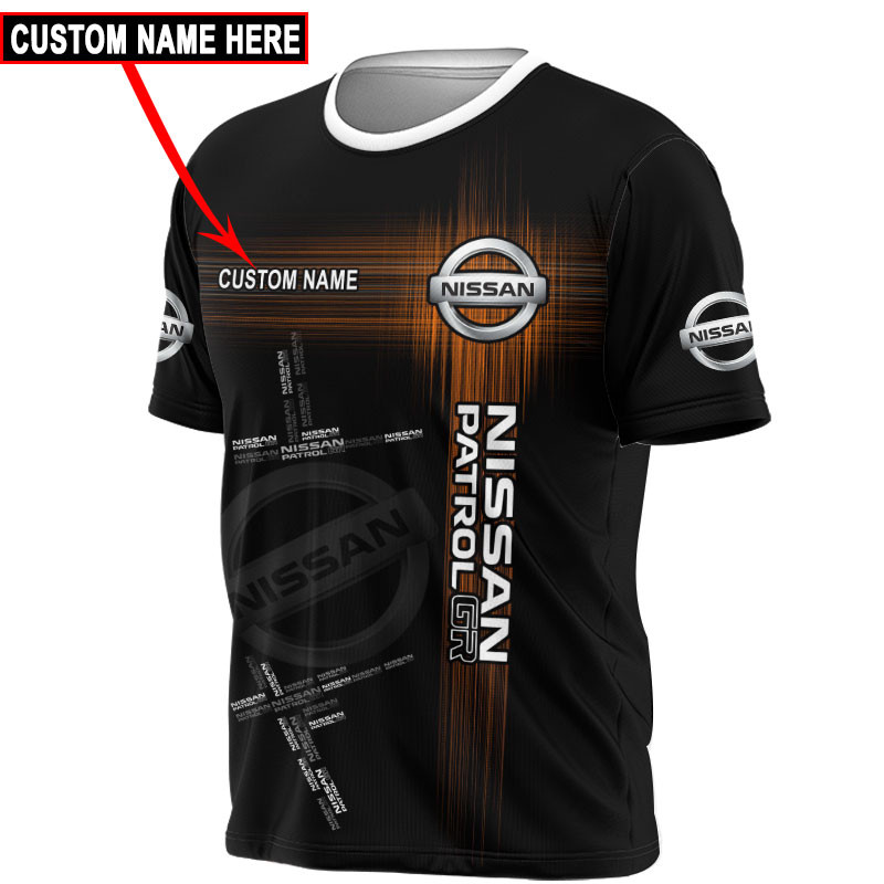 Nissan Patrol Tshirt, sweatshirt, Polo, Hawaiian, Hoodie 3D Apparel Full Printing Custom Name