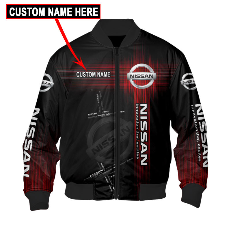 Nissan Tshirt, sweatshirt, Polo, Hawaiian, Hoodie 3D Apparel Full Printing Custom Name