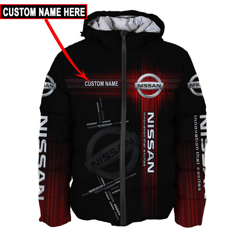 Nissan Tshirt, sweatshirt, Polo, Hawaiian, Hoodie 3D Apparel Full Printing Custom Name