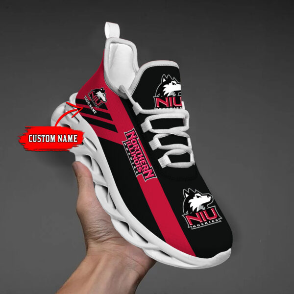 Northern Illinois Huskies Custom Name PERSONALIZED MAX SOUL SHOES DS004
