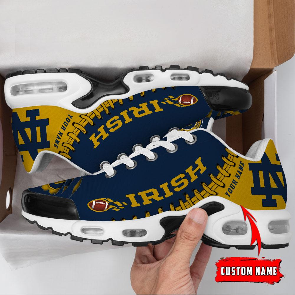 Notre Dame Fighting Irish Personalized Name Air Cushion Sports Shoes Sneaker KLTNS220608
