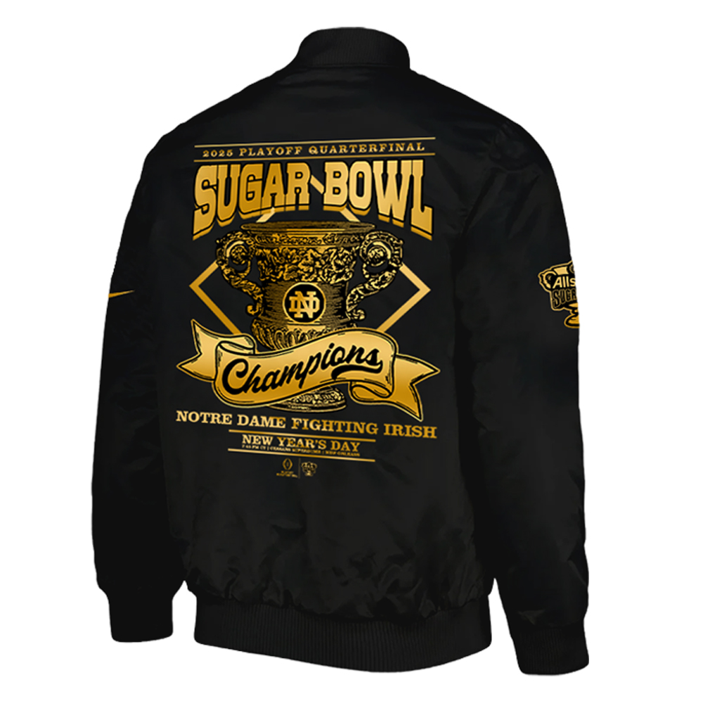 Notre Dame Fighting Irish x Sugar Bowl Champions Bomber