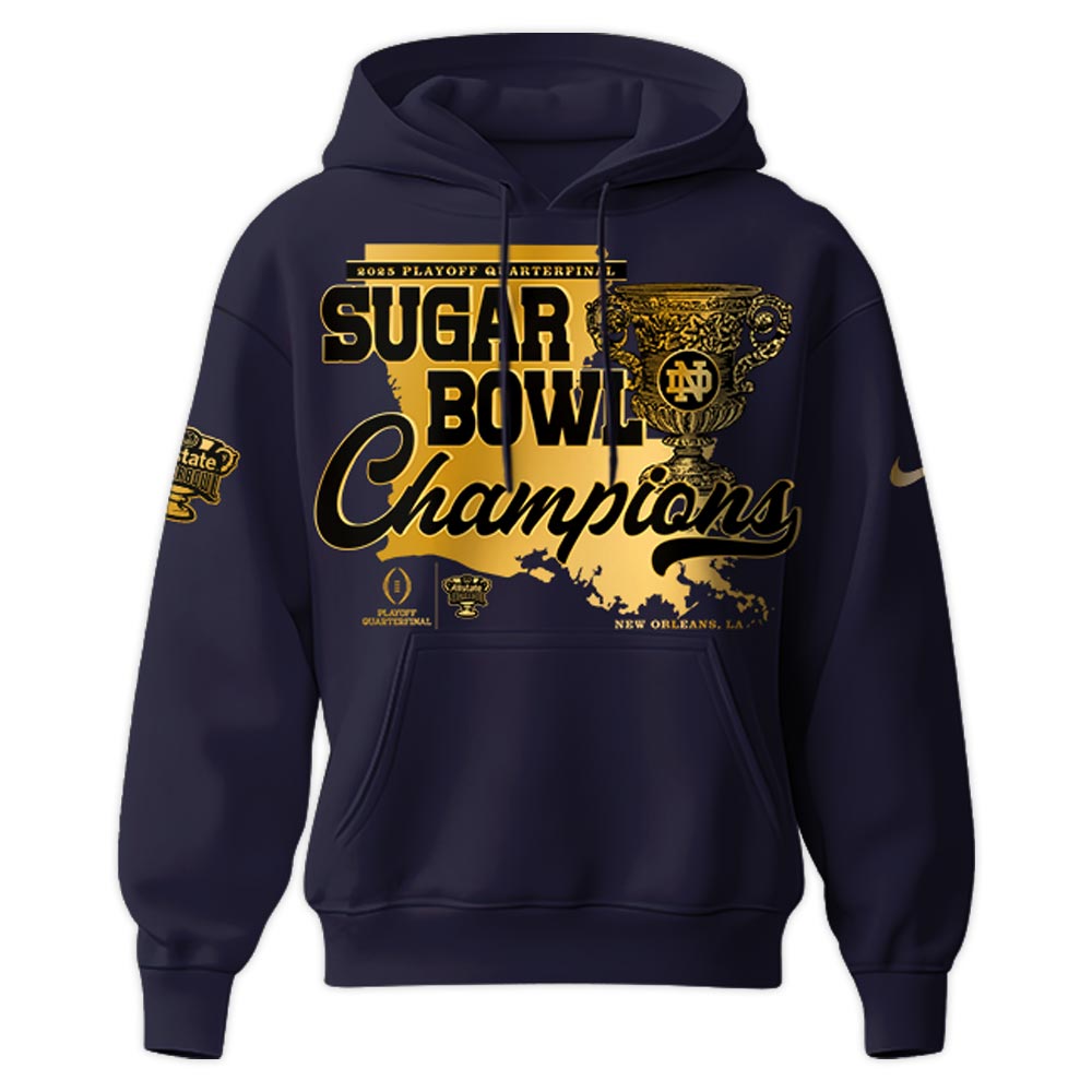 Notre Dame Fighting Irish x Sugar Bowl Champions Hoodie v2