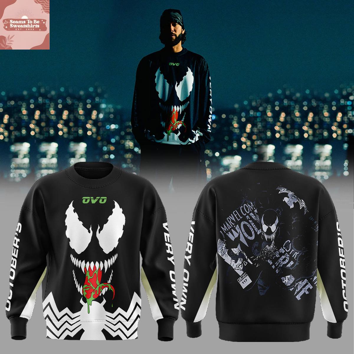 Octobers Very Own OVO x Venom 2026 Hoodie Shirt