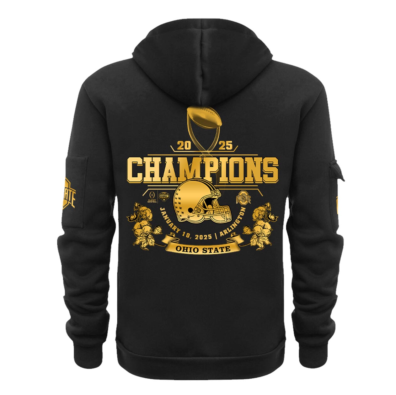 Ohio State Buckeyes Cotton Bowl Champions New Hoodie 2025