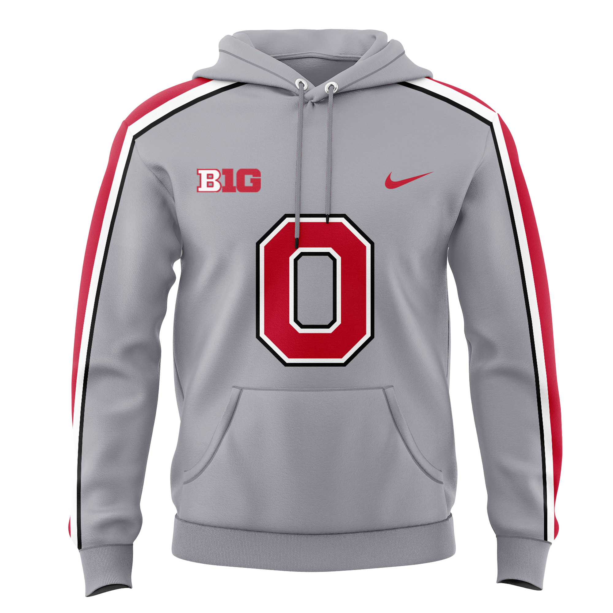 Ohio State Buckeyes Gray Game Hoodie