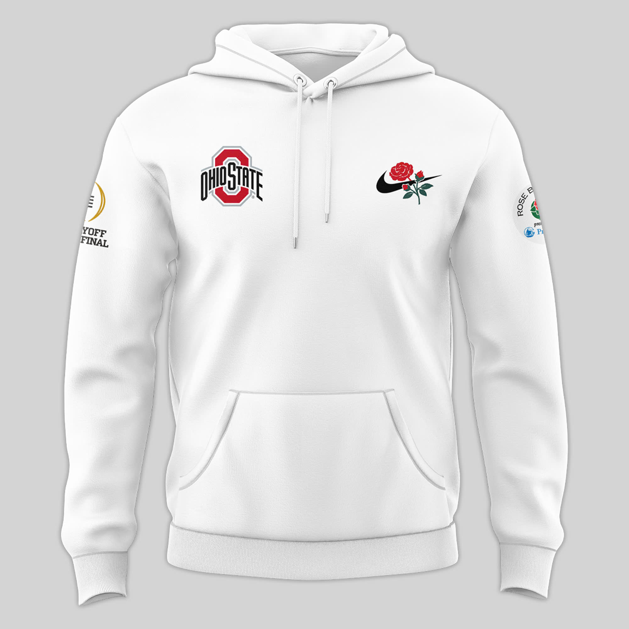 Ohio State Buckeyes x Rose Bowl Champions Premium Pullover Hoodie