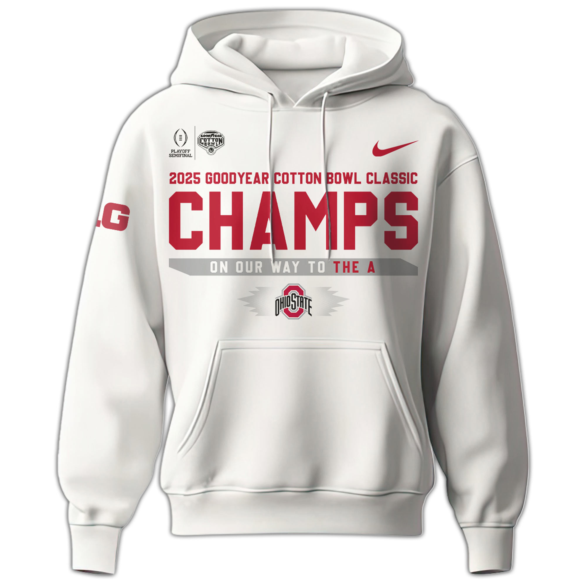 Ohio State Football Cotton Bowl Champions Unisex Hoodie V2