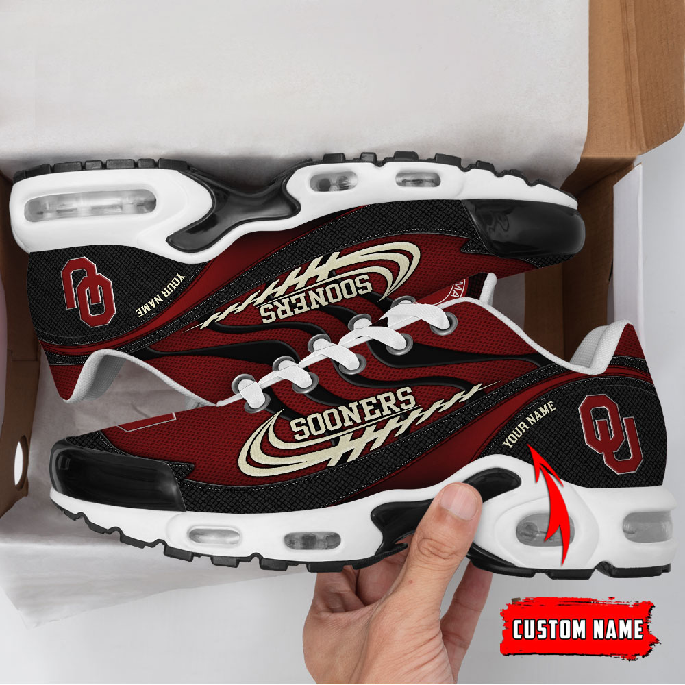 Oklahoma Sooners Personalized Name Air Cushion Sports Shoes Sneaker KLTNS220555