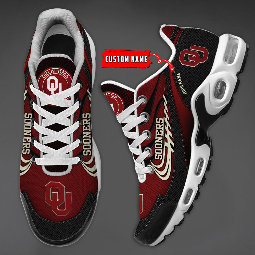 Oklahoma Sooners Personalized Name Air Cushion Sports Shoes Sneaker KLTNS220555