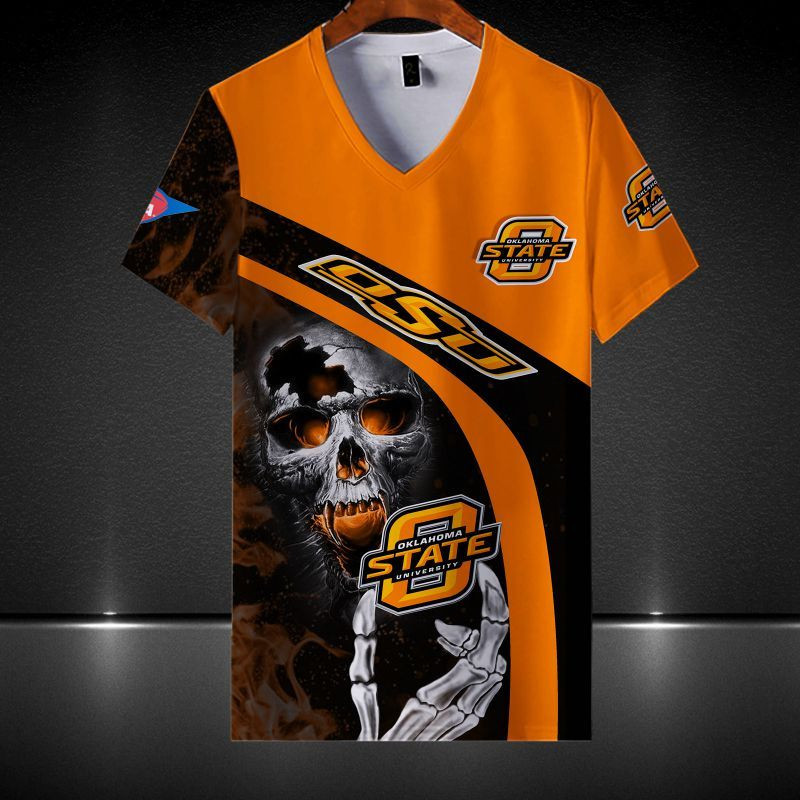 Oklahoma State Cowboys All Over Print Caftan7945