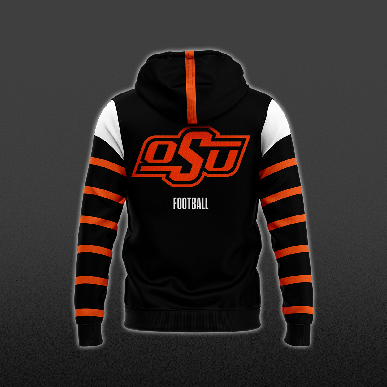 Oklahoma State Cowboys Throwback Pullover Zip Hoodie